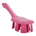 Pink Polypropylene Vikan® UST Hand Brush with Stiff Polyester Bristles & Short Handle