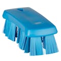Blue Polypropylene Vikan® UST Hand Brush with Stiff Polyester Bristles