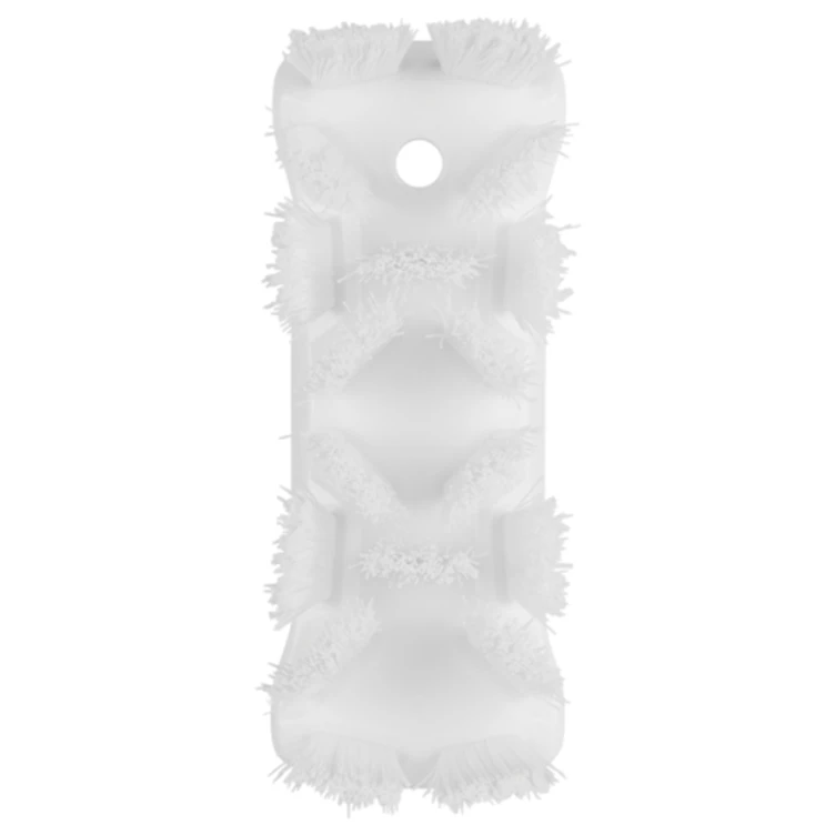 White Polypropylene Vikan® UST Hand Brush with Stiff Polyester Bristles