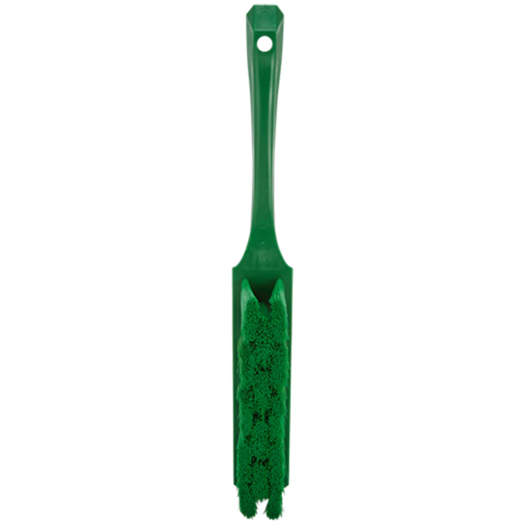 Green Polypropylene Vikan® UST Bench Brush with Soft Polyester Bristles