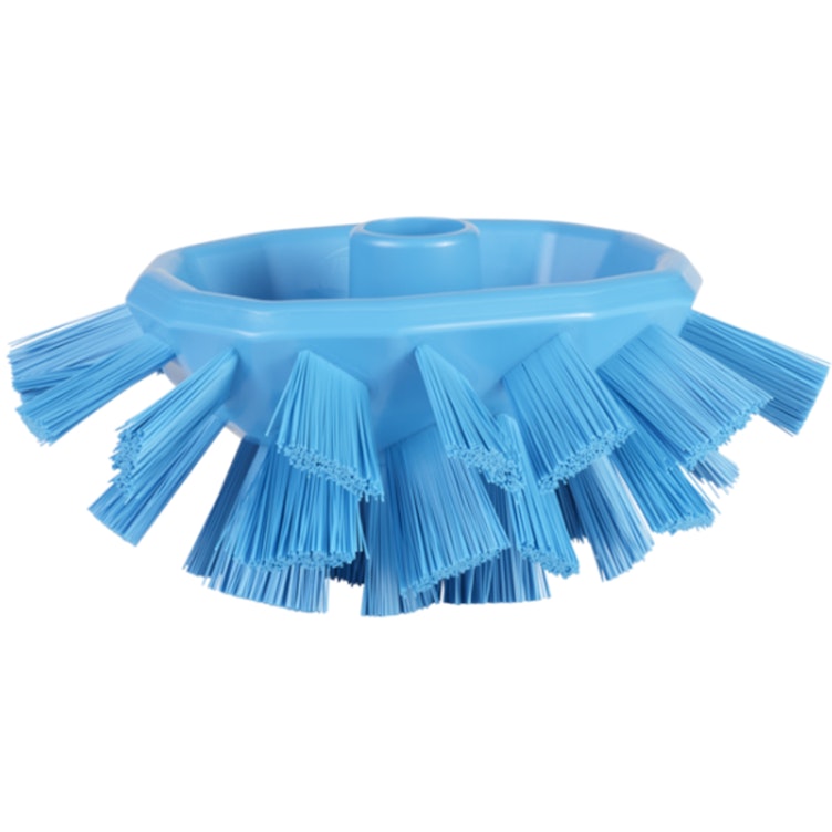 Blue Polypropylene Vikan® UST Tank Brush with Stiff Polyester Bristles (Handle Sold Separately)