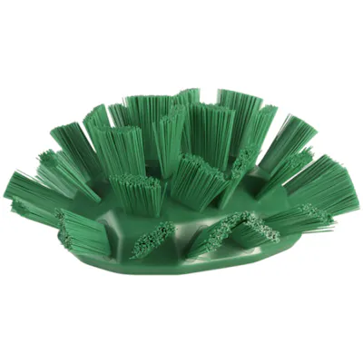 Green Polypropylene Vikan® UST Tank Brush with Stiff Polyester Bristles (Handle Sold Separately)
