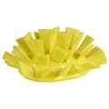 Yellow Polypropylene Vikan® UST Tank Brush with Stiff Polyester Bristles (Handle Sold Separately)