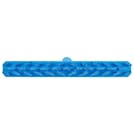 15.7" Blue Polypropylene Vikan® UST Deck Scrub Brush with Stiff Polyester Bristles (Handle Sold Separately)