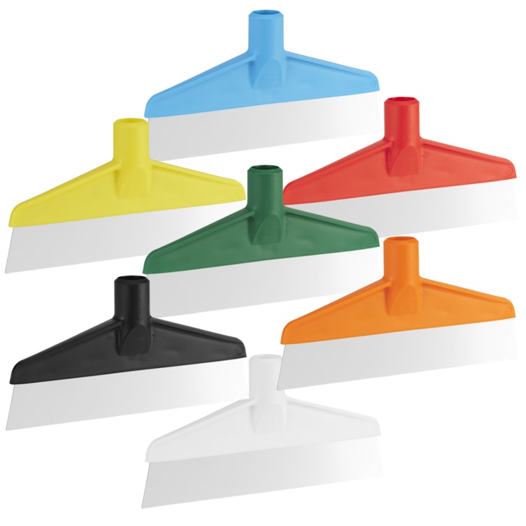 Vikan® Color-Coded Table & Floor Scrapers with Stainless Steel Blade