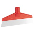 Red Polypropylene Vikan® Table & Floor Scraper with Stainless Steel Blade (Handle Sold Separately)