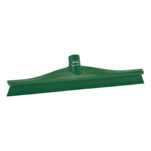 15.7" Green Polypropylene Vikan® Ultra Hygiene Squeegee with Single TPE Rubber Blade (Handle Sold Separately)