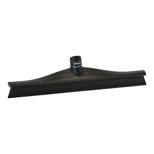 15.7" Black Polypropylene Vikan® Ultra Hygiene Squeegee with Single TPE Rubber Blade (Handle Sold Separately)
