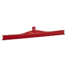 23.6" Red Polypropylene Vikan® Ultra Hygiene Squeegee with Single TPE Rubber Blade (Handle Sold Separately)