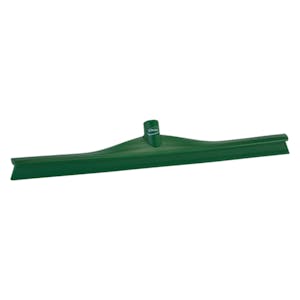 23.6" Green Polypropylene Vikan® Ultra Hygiene Squeegee with Single TPE Rubber Blade (Handle Sold Separately)