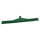 23.6" Green Polypropylene Vikan® Ultra Hygiene Squeegee with Single TPE Rubber Blade (Handle Sold Separately)