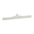 23.6" White Polypropylene Vikan® Ultra Hygiene Squeegee with Single TPE Rubber Blade (Handle Sold Separately)