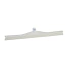 23.6" White Polypropylene Vikan® Ultra Hygiene Squeegee with Single TPE Rubber Blade (Handle Sold Separately)
