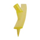23.6" Yellow Polypropylene Vikan® Ultra Hygiene Squeegee with Single TPE Rubber Blade (Handle Sold Separately)