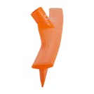 23.6" Orange Polypropylene Vikan® Ultra Hygiene Squeegee with Single TPE Rubber Blade (Handle Sold Separately)