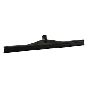 23.6" Black Polypropylene Vikan® Ultra Hygiene Squeegee with Single TPE Rubber Blade (Handle Sold Separately)