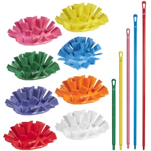Vikan® Color-Coded UST Tank Brushes with Ultra Hygienic Handles