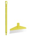 Yellow Polypropylene Vikan® Table & Floor Scraper with Stainless Steel Blade & 25.6" Yellow Ultra Hygienic Handle