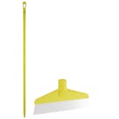 Yellow Polypropylene Vikan® Table & Floor Scraper with Stainless Steel Blade & 66.9" Yellow Ultra Hygienic Handle