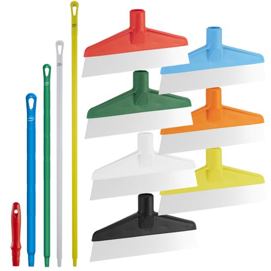 Vikan<sup>®</sup> Color-Coded Table & Floor Scrapers with Stainless Steel Blade & Handles