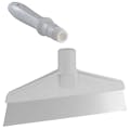 White Polypropylene Vikan® Table & Floor Scraper with Stainless Steel Blade & 6.3" White Mini Handle