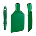 Green Polyamide Vikan® Rigid Paddle Scraper with 6" Green Mini Handle