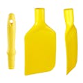 Yellow Polyamide Vikan® Rigid Paddle Scraper with 6" Yellow Mini Handle