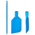 Blue Polyamide Vikan® Rigid Paddle Scraper with 40" Blue Ultra Hygienic Handle