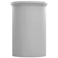 500 Gallon Natural MDLPE Cylindrical ProChem® Open Top Process Chemical Tank (1.9 Specific Gravity) with 52" Cover - 47" Dia. x 73" Hgt.