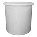 400 Gallon Natural Polypropylene Cylindrical ProChem® High-Temperature Open Top Process Chemical Tank with Cover - 47" Dia. x 59" Hgt.