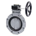 2" Hayward® BYV Series CPVC Butterfly Valve with EPDM Liner - Gear Operated
