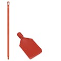Red LDPE Vikan® Flexible Paddle Scraper with 51" Red Ultra Hygienic Handle