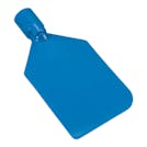 Blue LDPE Vikan® Flexible Paddle Scraper with 25.6" Blue Ultra Hygienic Handle