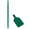 Green LDPE Vikan® Flexible Paddle Scraper with 26" Green Ultra Hygienic Handle
