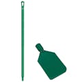 Green LDPE Vikan® Flexible Paddle Scraper with 40" Green Ultra Hygienic Handle