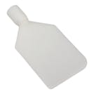 White LDPE Vikan® Flexible Paddle Scraper with 66.9" White Ultra Hygienic Handle