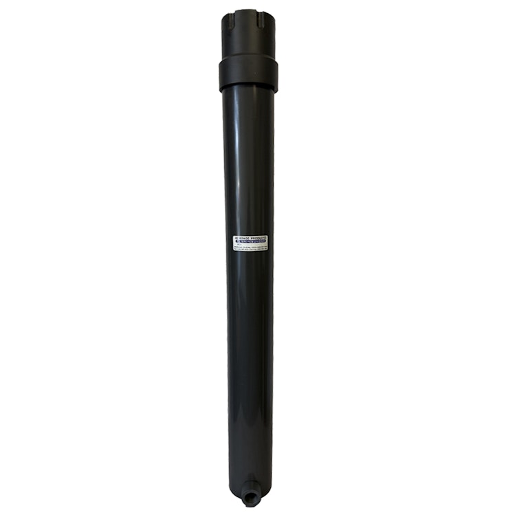 30" PVC Single Tube Filter Chamber
