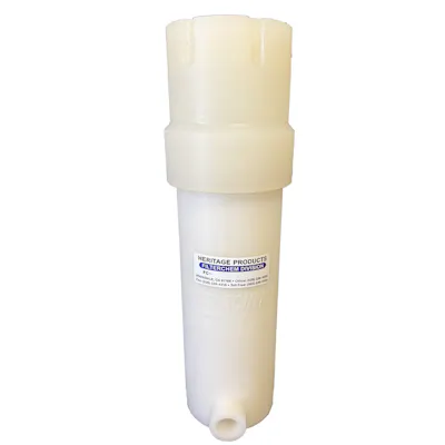 10" Polypropylene Single Tube Filter Chamber