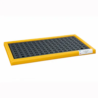 4 Gallon Poly-Spillpad™ with Grate 24" L x 48" W x 2" Hgt.