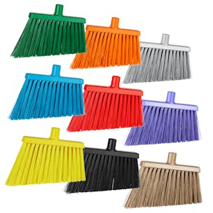 Vikan® Color-Coded Angle Cut Broom Heads