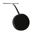 2.25" Neck Dia. Top Vented Black Polypropylene Threaded Multi-Purpose Tank Cap with Tether