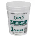 IPL™ 1 Quart HDPE Multi-Mix Container (Lid Sold Separately)