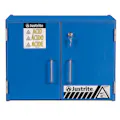 Counter Top Justrite® Wood Laminate Safety Cabinet with 2 Manual-Close Doors