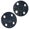 3/4" Schedule 80 Gray PVC Blind Flange