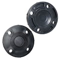 2-1/2" Schedule 80 Gray PVC Blind Flange