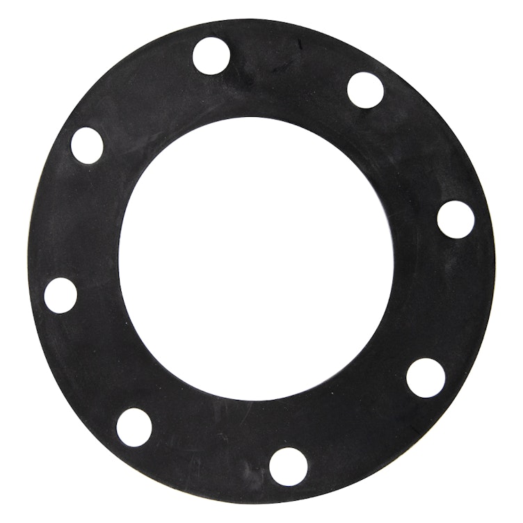 6" Chemtrol® Neoprene Flange Gasket for Class 150 Flanges