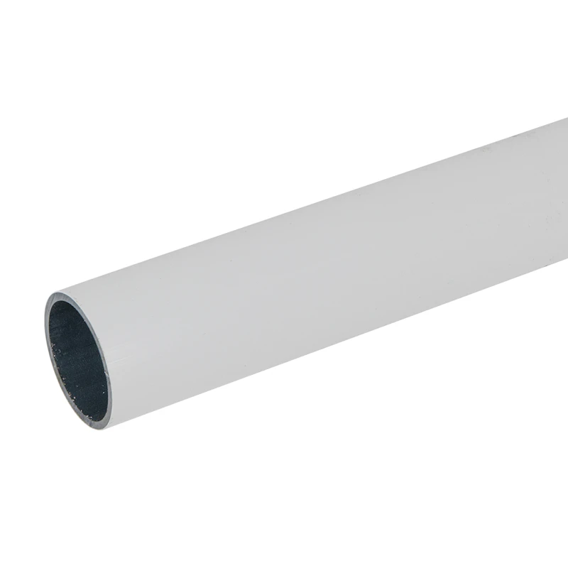 1-1/2" Schedule 40 White PVC Furniture-Grade Pipe - 5' Length