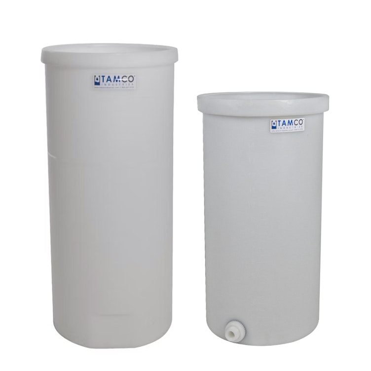 Tamco® Standard Weight Graduated Storage Tanks with External Flange