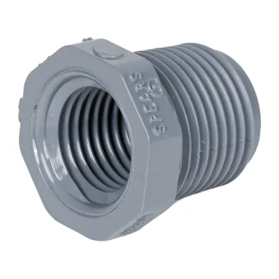 3/8" x 1/4" Schedule 80 CPVC Threaded Bushing