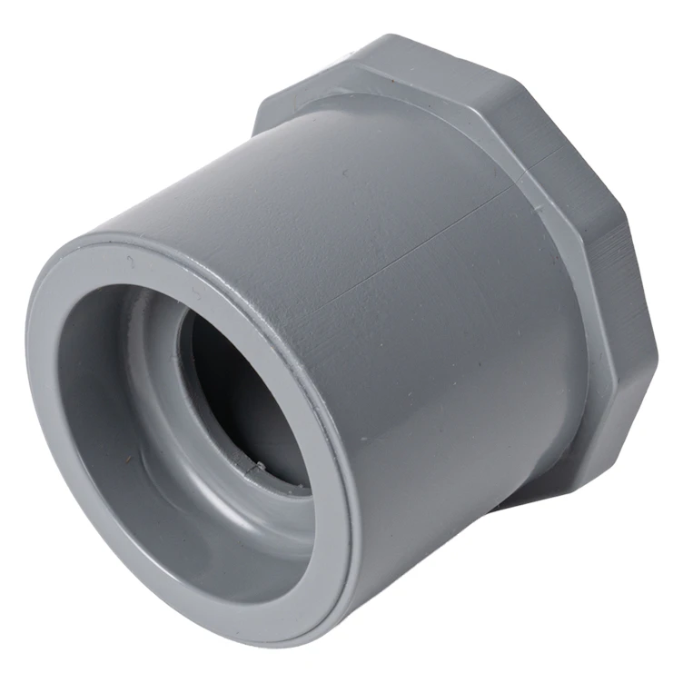 1-1/4" x 3/4" Schedule 80 CPVC Socket Bushing